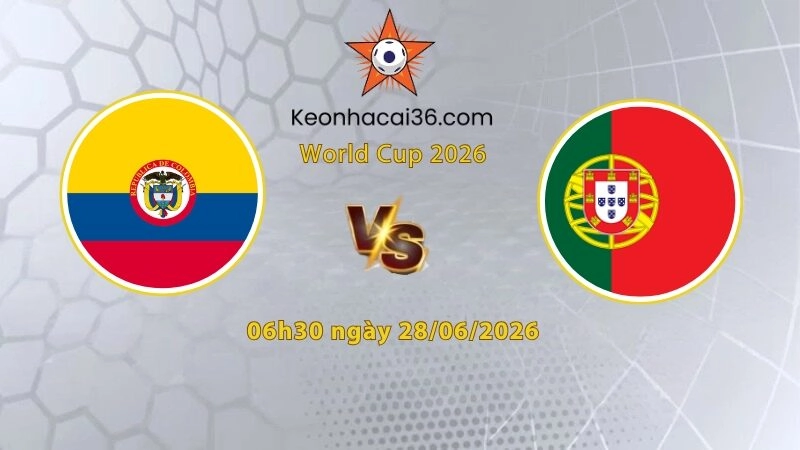 Soi kèo Colombia vs Bồ Đào Nha, 6h30 ngày 28/06: Không thể đầu bảng
